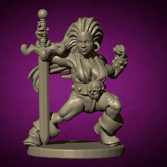 Barbarian Woman 1 (Dungeon)