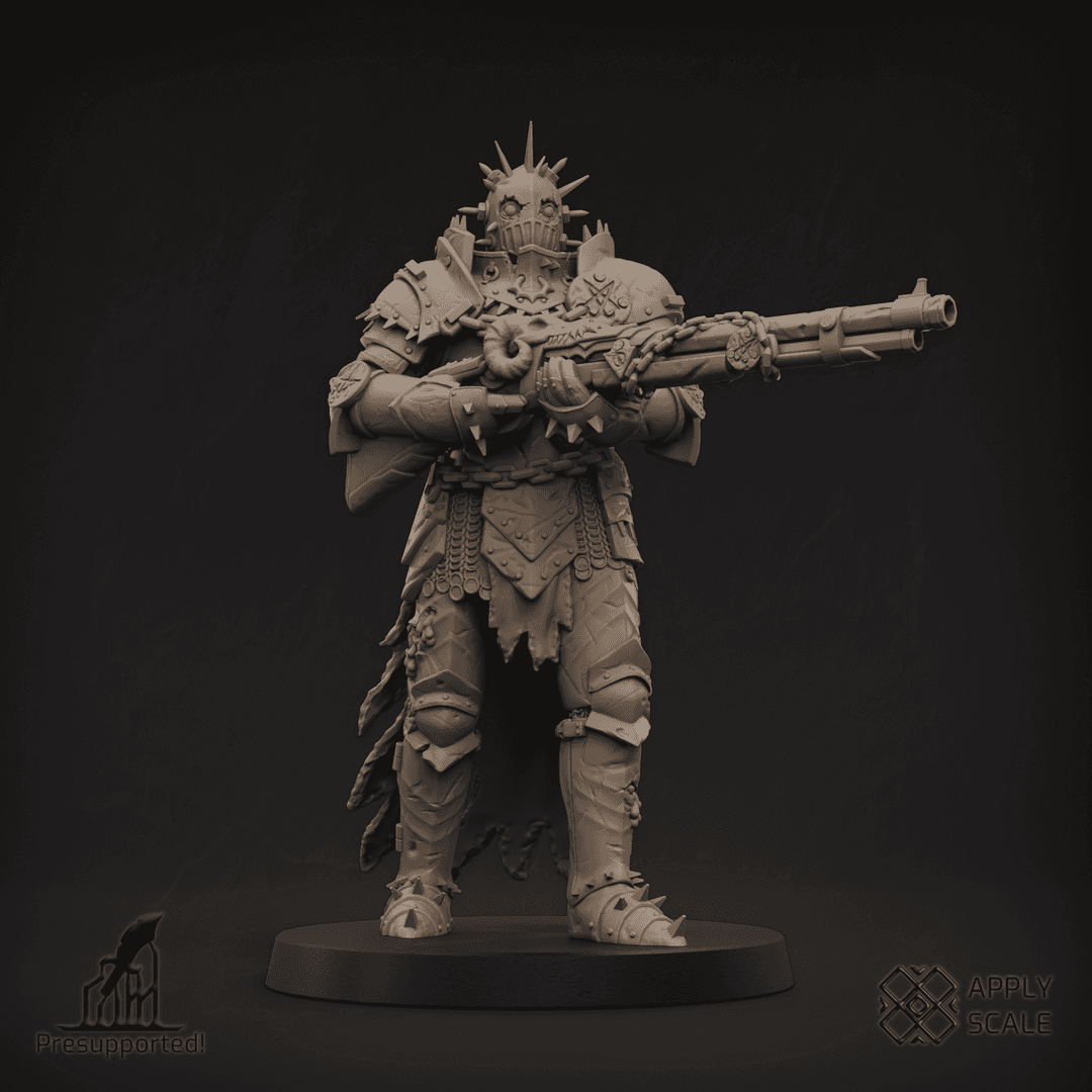 Infernal Knight 3 - Cursed Paladin - Warrior of Hell